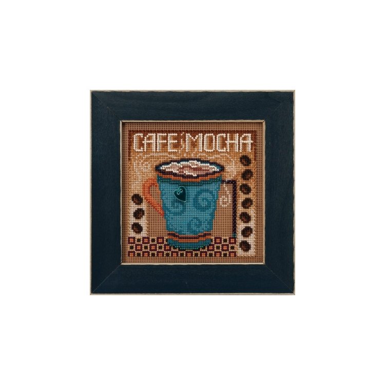 MH142026 Мокачино. Набор для вышивки в смешанной технике Mill Hill - 1