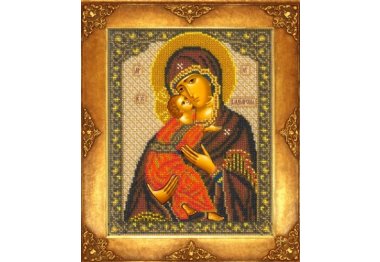  330 Богородица Владимирская. Набор для вышивания бисером
