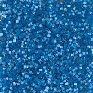DB-1860 Бисер Miyuki Delica Beads 11/0 (сатин голубой темный) - 1