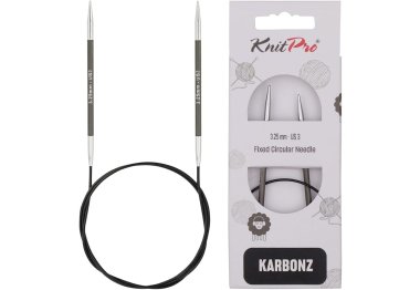 спицы для вязания 41165 Спицы круговые Karbonz KnitPro 60 см 3.25 мм спицы для вязания 41165 Спицы круговые Karbonz KnitPro 60 см 3.25 мм