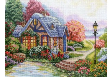 8371 Затишний будиночок. Набір для вишивки хрестиком Classic Design 8371 Затишний будиночок. Набір для вишивки хрестиком Classic Design