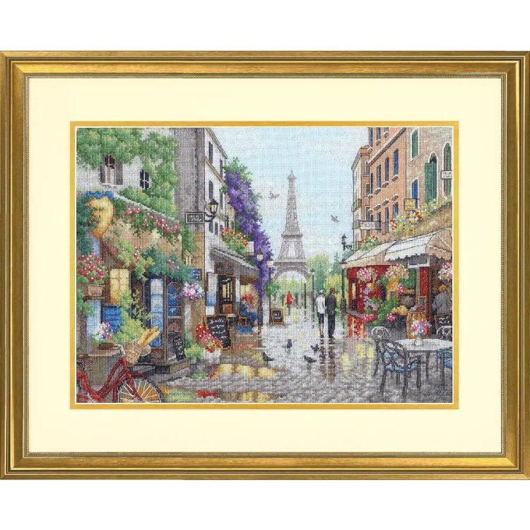 70-35438 Набір для вишивання хрестиком &quot;Paris Scene&quot; &quot;Париж&quot; DIMENSIONS - 1