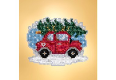 вышивка гладью MH181931 Покупка Елки. Набор для вышивки в смешанной технике Mill Hill