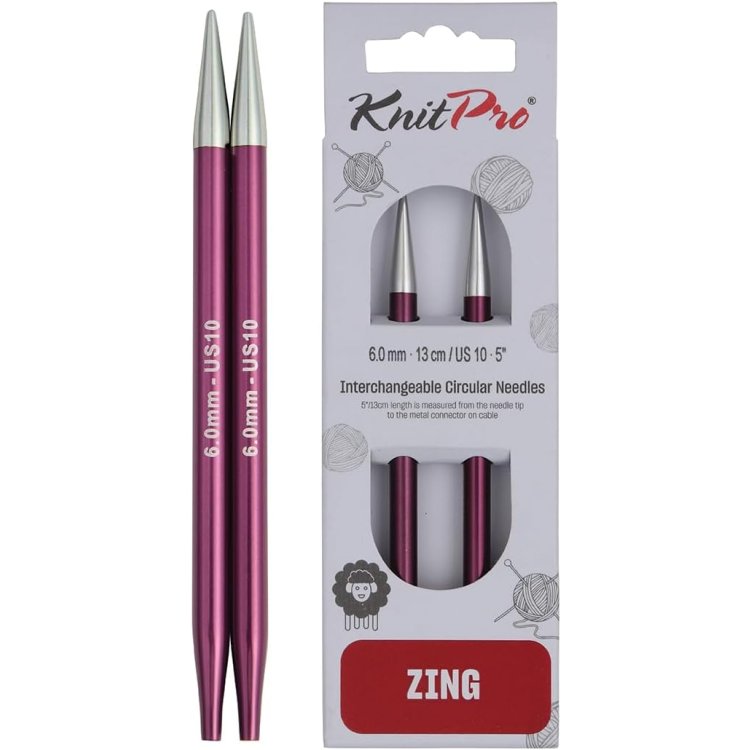 47507 Спицы съемные Zing KnitPro, 6.00 мм - 1
