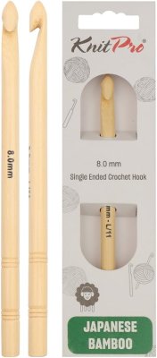 22510 Гачок бамбуковий KnitPro, 8.00 мм - 1 22510 Гачок бамбуковий KnitPro, 8.00 мм - 1