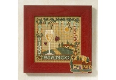 вышивка гладью MH147101 Белое вино. Набор для вышивки в смешанной технике Mill Hill