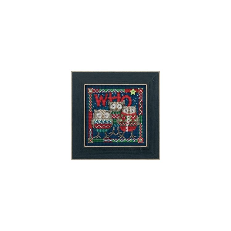 MH143306 Трио. Набор для вышивки в смешанной технике Mill Hill - 1