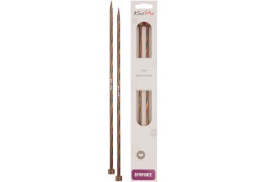 спиці для в'язання 20258 Спиці прямі Symfonie Wood KnitPro, 40 см, 5.50 мм