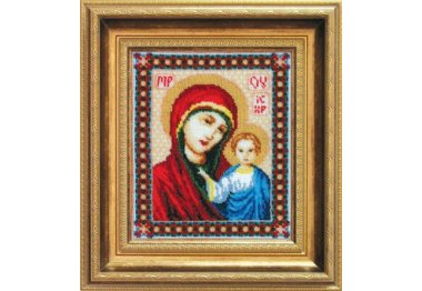 Б-035 Ікона Пресвятої Богородиці Казанська. Набір для вишивки бісером