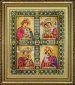 Набір для вишивки бісером Чотиричастинна Ікона Пресвятої Богородиці  Р-429 ТМ Картини бісером - 1