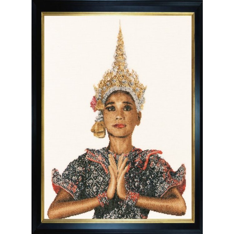 599 Thai Lady Linen. Набор для вышивки крестом Thea Gouverneur - 1