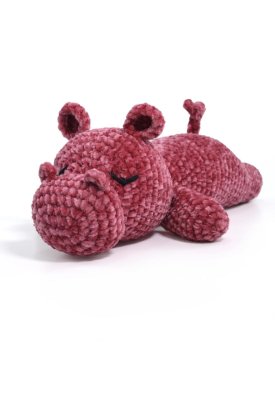 2 AMIGURUMI KIT - NAPPY TIME Бегемотик. Набір для в'язання іграшки - 2