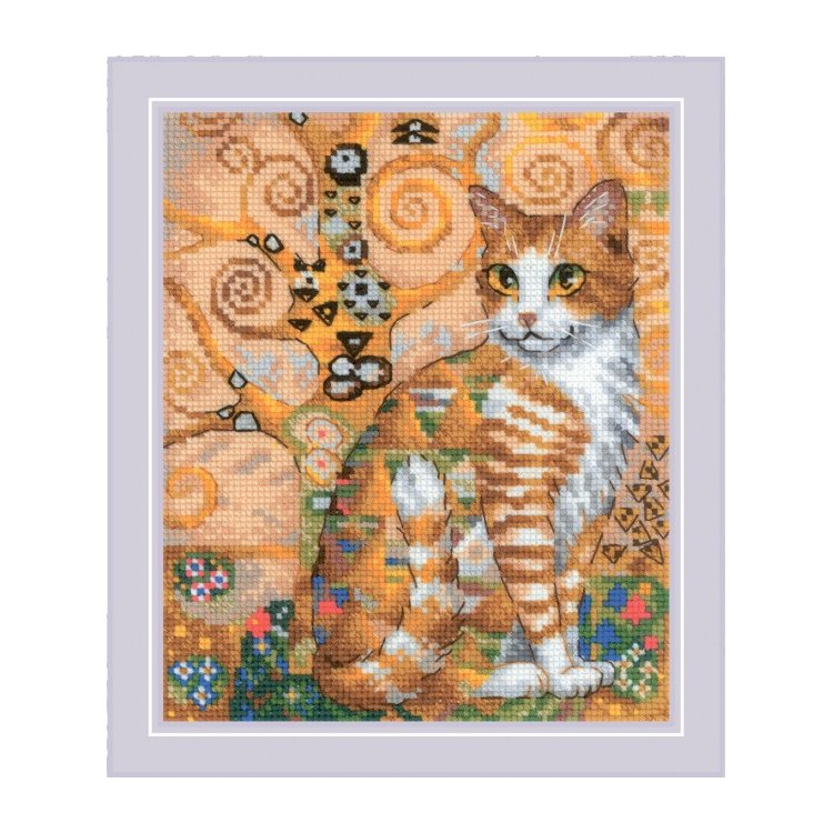 2319 Золотой кот. Набор для вышивки крестиком Riolis - 1