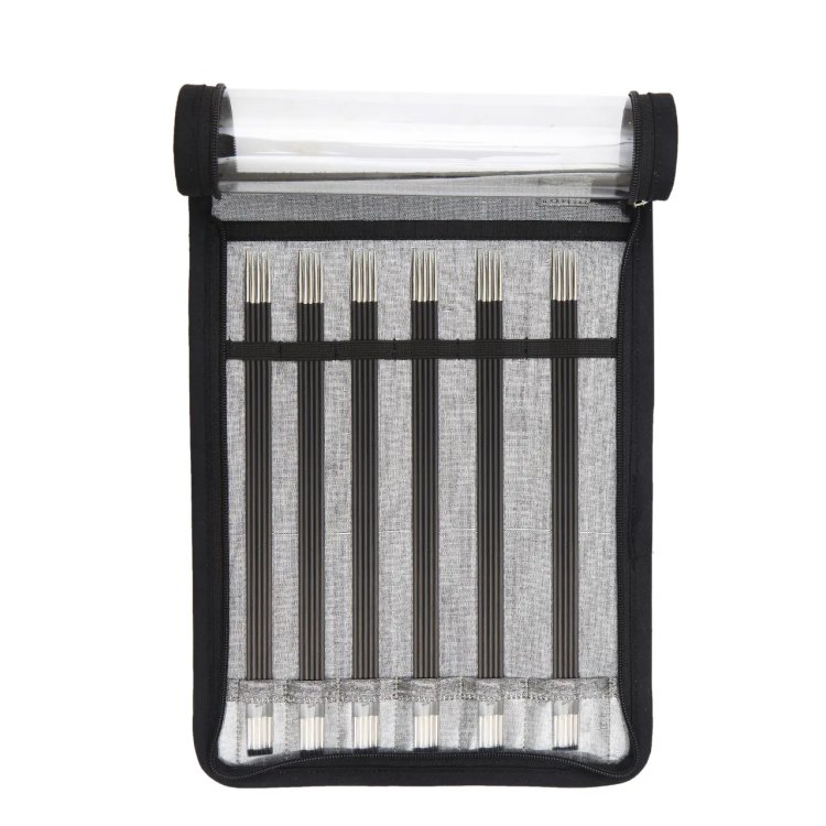 41615 Набір шкарпеткових спиць 20 см Karbonz KnitPro - 1