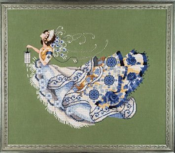 MD185 Nightingale//Соловейко. Схема для вышивания крестом на бумаге Mirabilia Designs - 1 MD185 Nightingale//Соловейко. Схема для вышивания крестом на бумаге Mirabilia Designs - 1