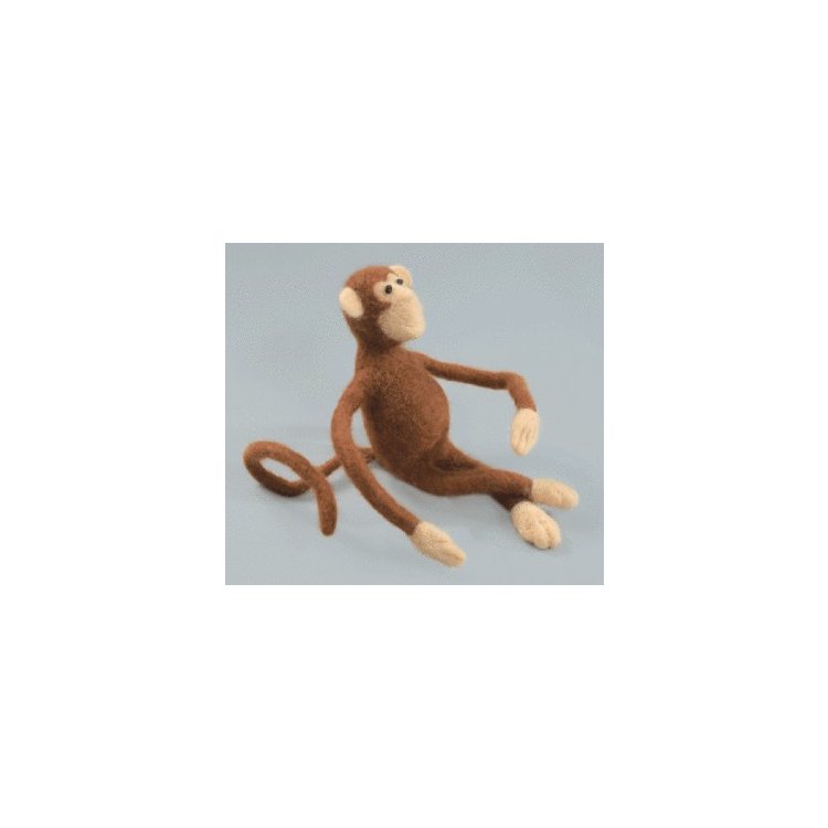 В-97 Мавпа Жужа Набір для валяння іграшки Чарівна Мить - 1