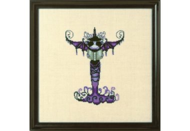  NC297 Spellbound//Очарованная. Схема для вышивки крестиком на бумаге Nora Corbett