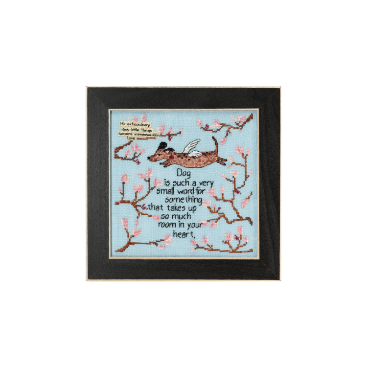 CG302112 Пес – короткое слово. Набор для вышивки в смешанной технике Mill Hill - 1