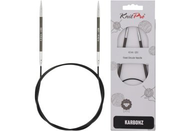 спицы для вязания 41188 Спицы круговые Karbonz KnitPro 80 см 4.00 мм
