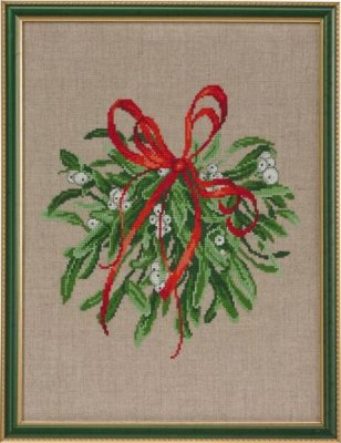 70-6216 Омела (Mistletoe. Набір для вишивання хрестом PERMIN - 1