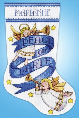 Мир на Земле. Набор для вышивки крестом Design Works арт. dw5996 - 1
