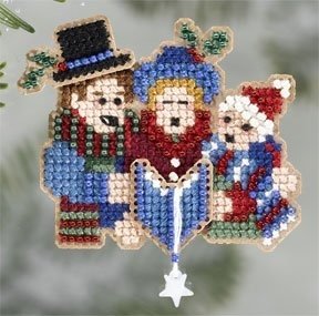 MH186302 Певцы. Набор для вышивки в смешанной технике Mill Hill - 1