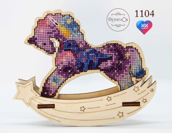 1104 Космос. Набір для вишивки хрестиком Фрузелок - 1