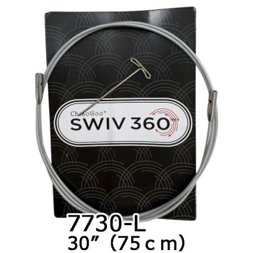 Кабель SWIV360 Silver Large 75см арт. 7730-L ChiaoGoo - 1