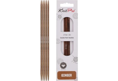 спиці для в'язання 31022 Спиці шкарпеткові Ginger KnitPro, 20 см, 2.75 мм