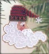 MHCSF35 Мерехтіння Санти. Набір для вишивки в змішаній техніці Mill Hill - 1