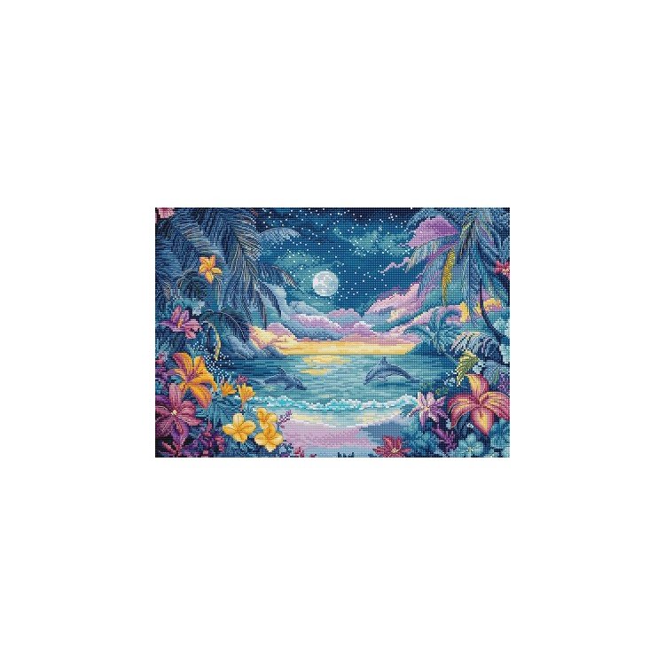Набір для вишивки хрестиком L9951 Blue Mirage. Letistitch - 1