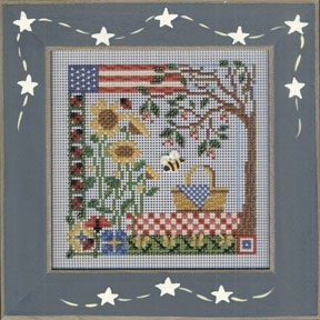 MHCB231 Летний пикник. Набор для вышивки в смешанной технике Mill Hill - 1