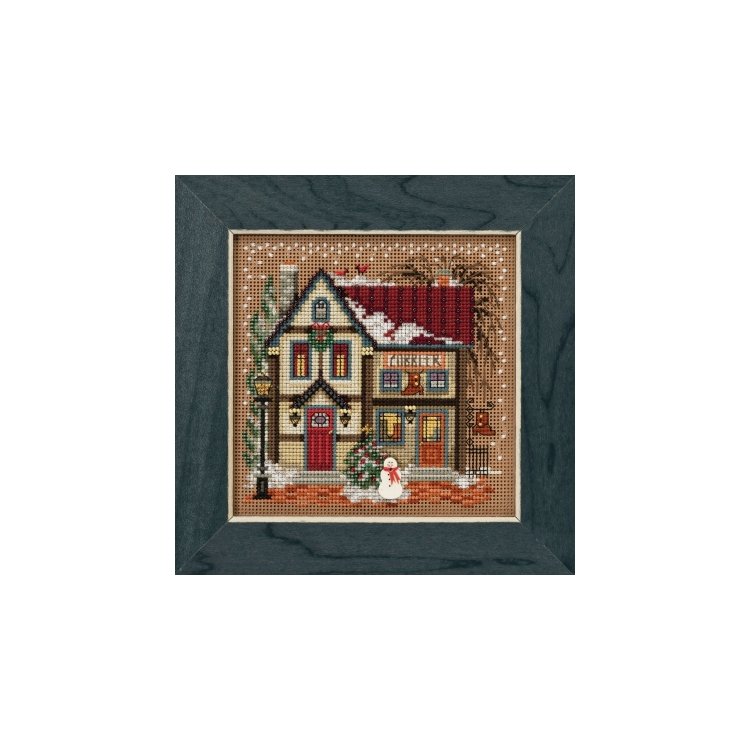 MH141836 Швець - Різдвяне Село. Набір для вишивки в змішаній техніці Mill Hill - 1