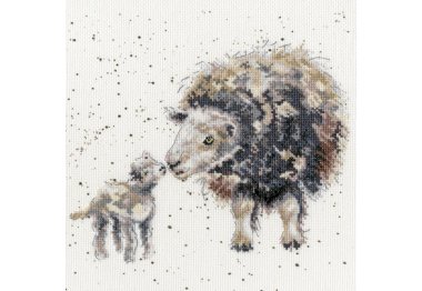  XHD47 Набор для вышивания крестом Ewe And Me "Овца и я" Bothy Threads