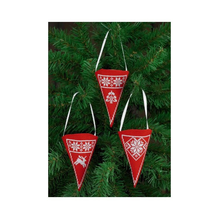 01-4275 Конус. Набір для вишивання хрестом PERMIN - 1 01-4275 Конус. Набір для вишивання хрестом PERMIN - 1