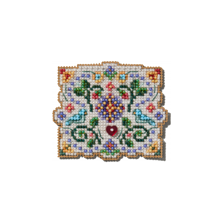 MH182513 Народна творчість. Набір для вишивки в змішаній техниці Mill Hill - 1