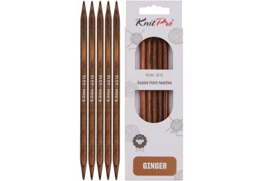  31013 Спицы носочные Ginger KnitPro, 15 см, 6.00 мм