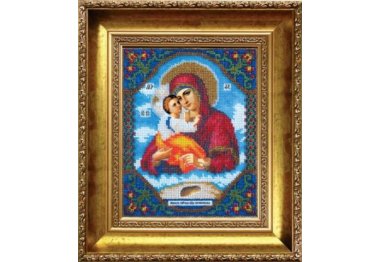  б-1006 Ікона Божої Матері Почаївська . Набір для вишивки бісером