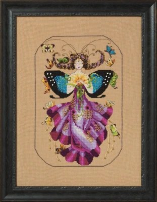 MD201 Mira Fairy//Фея Міра. Схема для вишивки хрестиком на папері Mirabilia Designs - 1