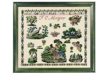 39-6322 J. C. Meyer. Набор для вышивания крестом PERMIN 39-6322 J. C. Meyer. Набор для вышивания крестом PERMIN