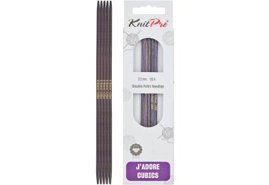 спицы для вязания 19021 Спицы носочные 3,50 мм J'adore Cubics KnitPro 20 см спицы для вязания 19021 Спицы носочные 3,50 мм J'adore Cubics KnitPro 20 см