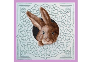  Набор для вышивки бисером Кролик Р-338 ТМ Картины бисером