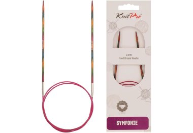 спиці для в'язання 20514 Спиці кругові Symfonie Wood KnitPro, 150 см, 2.75 мм