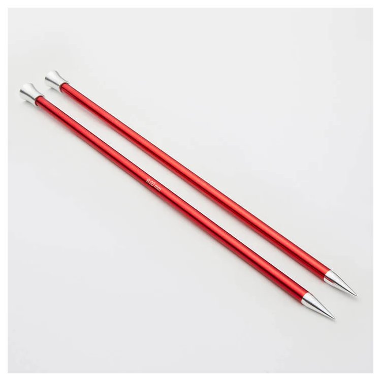 47247 Спицы прямые Zing KnitPro, 25 см, 9.00 мм - 1