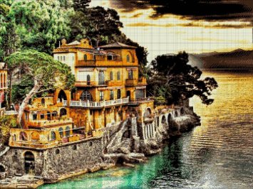 36-3072-НТ Таинственный остров. Набор Для вышивки бисером ТМ Токарева А. - 1