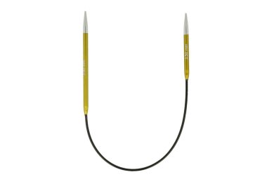 спицы для вязания 47056 Спицы круговые Zing KnitPro, 25 см, 3,50 мм