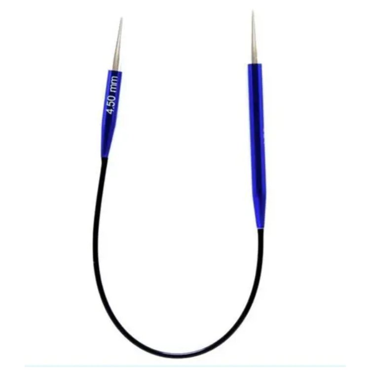 47059 Спицы круговые Zing KnitPro, 25 см, 4,50 мм - 1 47059 Спицы круговые Zing KnitPro, 25 см, 4,50 мм - 1