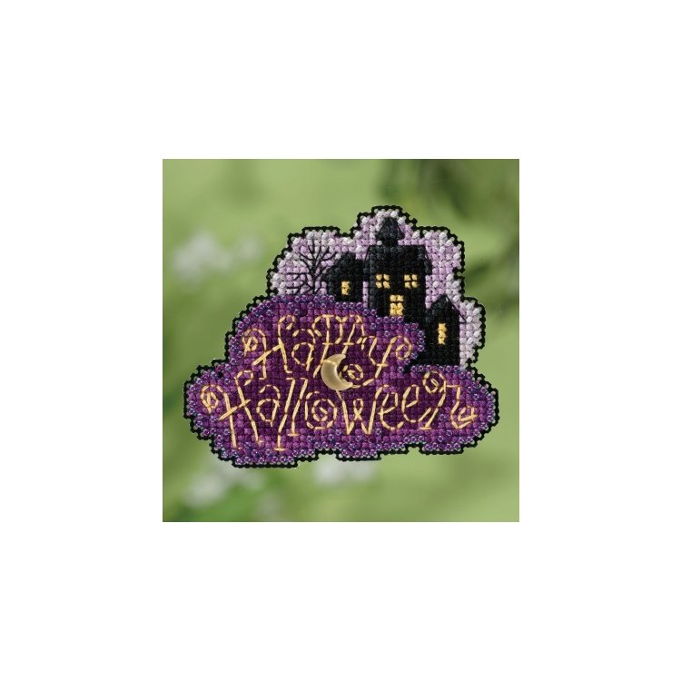 MH181822 Місячна ніч. Набір для вишивки в змішаній техніці Mill Hill - 1