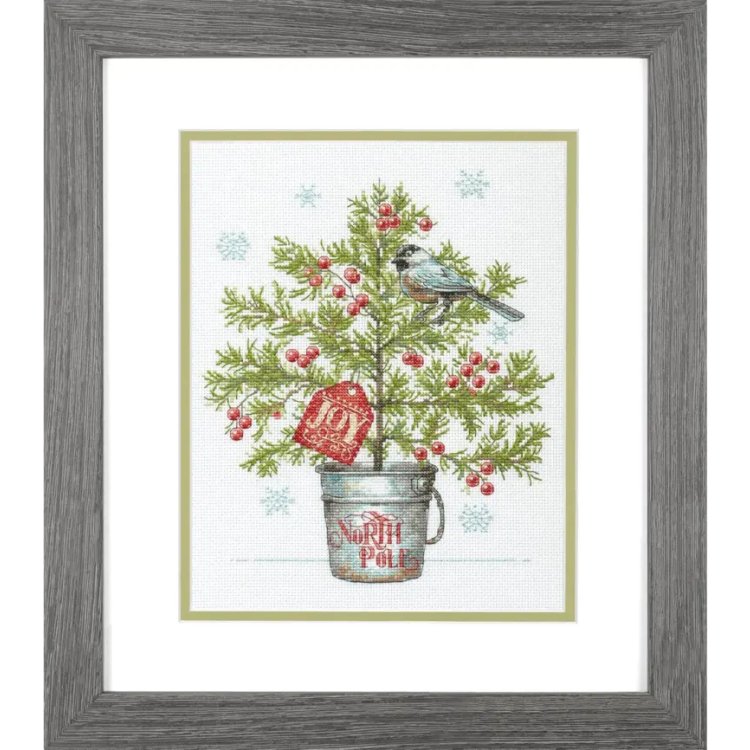 70-09624 Набір для вишивання хрестиком &quot;Holiday Tree&quot; &quot;Святкове дерево&quot; DIMENSIONS - 1