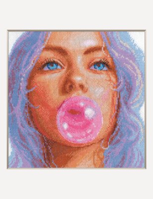 A1032 Мрії жувальної гумки. Набір для вишивки хрестиком AINE - 1 A1032 Мрії жувальної гумки. Набір для вишивки хрестиком AINE - 1